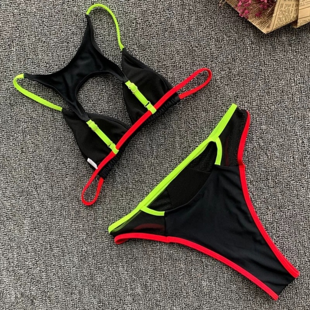 Sexy Fashion high waisted Bikini Set - Picture 3 of 8